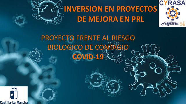 Cyrasa Seguridad ha sido beneficiaria de una subvención para proyectos frente al riesgo biológico de contagio por COVID-19