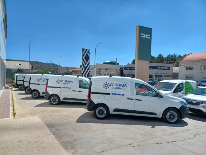 Presentamos nuestra nueva flota de vehículos de trabajo