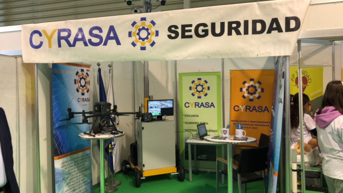 Cyrasa Seguridad en la Feria de Formación Profesional de Castilla-La Mancha