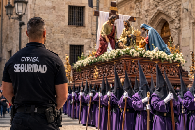 Seguridad en eventos multitudinarios: el reto de proteger celebraciones como la Semana Santa