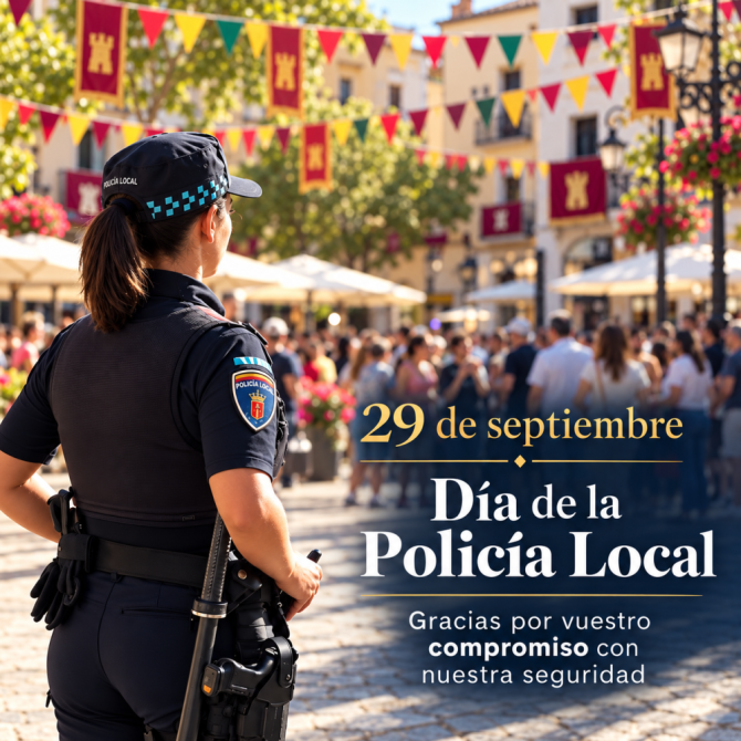 29 de septiembre: homenaje a la Policía Local en el día de su patrón 29 de septiembre: homenaje a la Policía Local en el día de su patrón